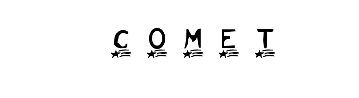 Comet  Frei Schriftart Herunterladen