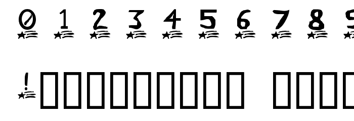 Comet Font OTHER CHARS