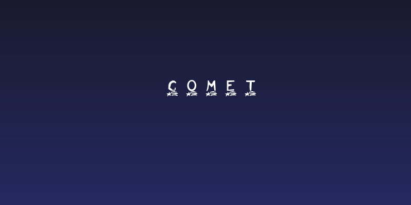 Comet Social Header