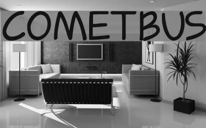 Cometbus Font examples