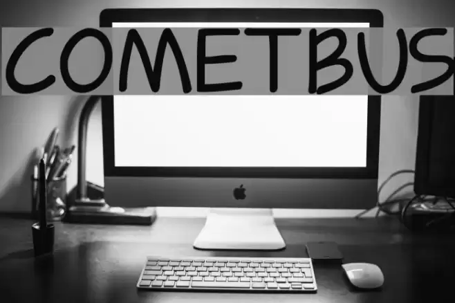 Cometbus Font examples