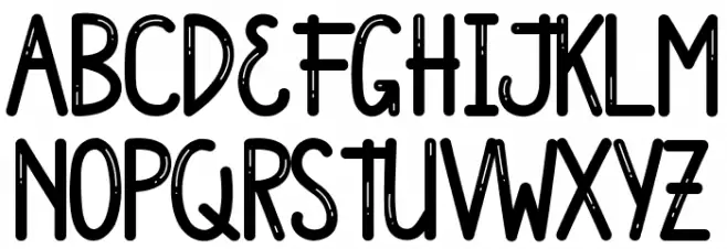 Comethru Demo Font OTHER CHARS