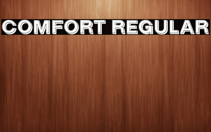 Comfort Regular Example 3