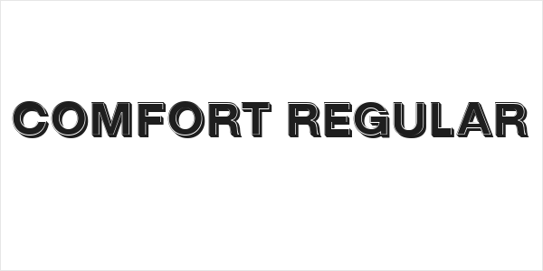 Comfort Regular Logo