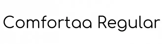 Comfortaa Regular  Fuentes Gratis Descargar