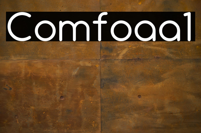 Comfortaa1 Example 1
