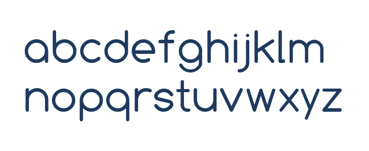 Comfortaa1 Lowercase