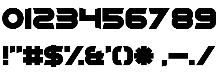 Comfortably Fucked Font OTHER CHARS
