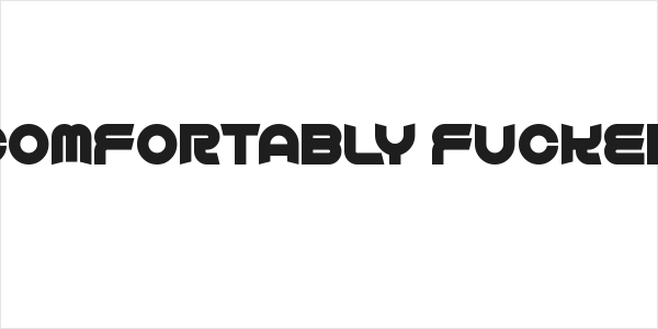 Comfortably Fucked Logo
