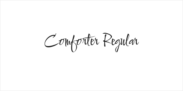 Comforter Regular Logo