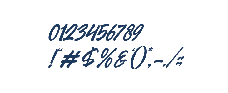 Comfortune Italic Other Characters