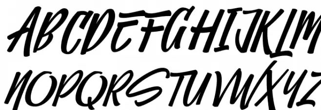 Comfortune Italic Polices MAJUSCULES