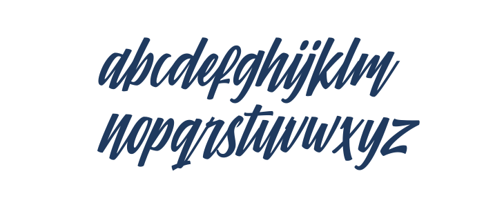Comfortune Italic Lowercase