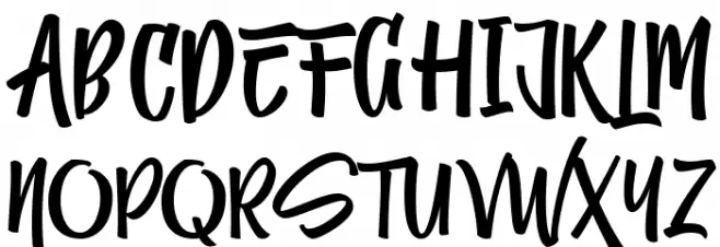 Comfortune Schriftart Groß