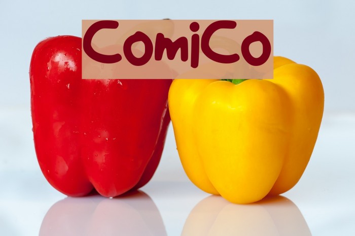 ComiCo Font examples