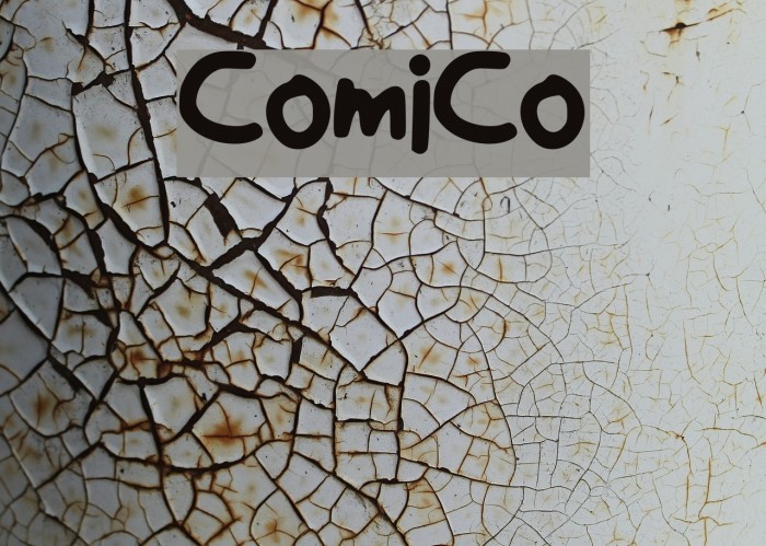 ComiCo Font examples