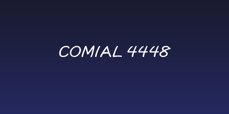Comial 4448 Social Header
