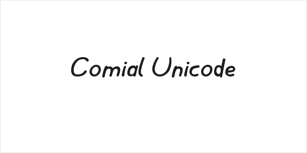 Comial Unicode Logo