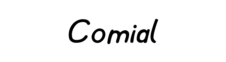 Comial Font