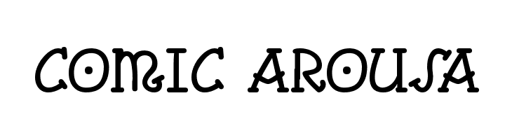 Comic Arousa Font