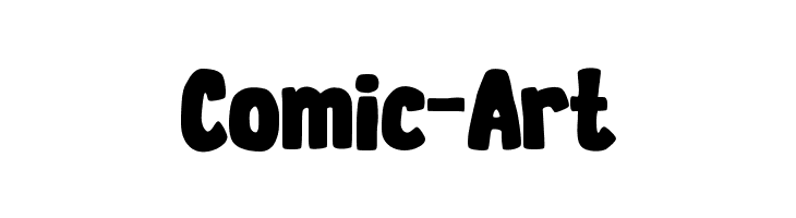 Comic-Art  font caratteri gratis