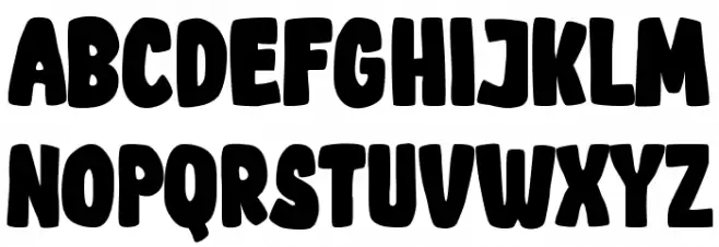 Comic-Art Font Litere mari