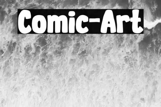 Comic-Art Font examples