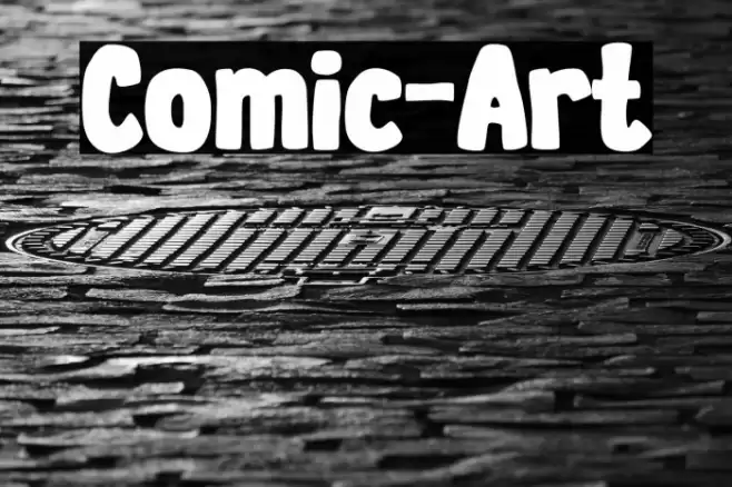 Comic-Art Font examples