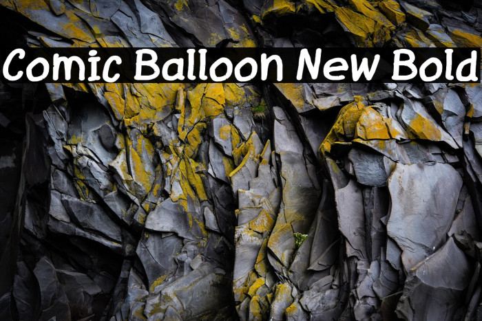 Comic Balloon New Bold Example 1