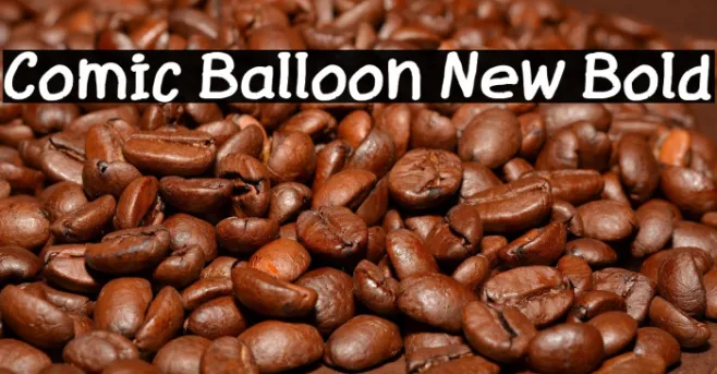 Comic Balloon New Bold Example 2