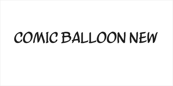 Comic Balloon New Logo