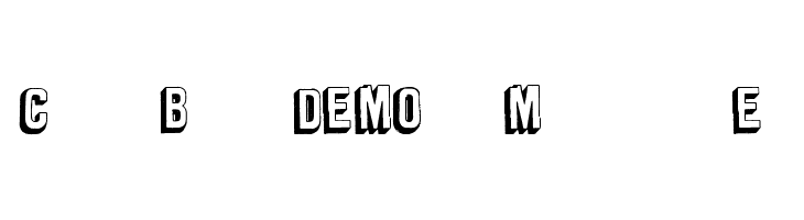 Comic Block DEMO by Marta van Eck  免费字体下载