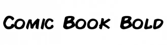 Comic Book Bold  baixar fontes gratis
