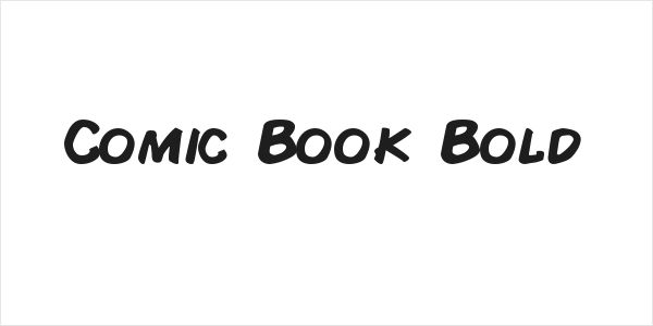 Comic Book Bold Logo