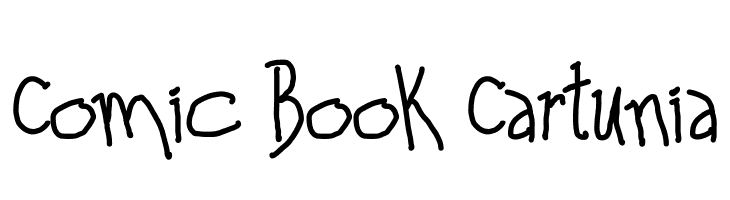 Comic Book Cartunia  baixar fontes gratis