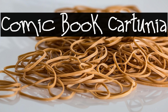 Comic Book Cartunia Example 3