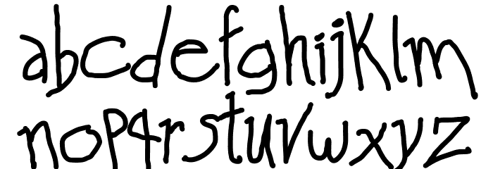 Comic Book Cartunia Font LOWERCASE