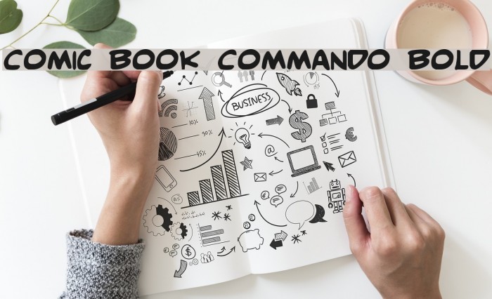 Comic Book Commando Bold フォント examples