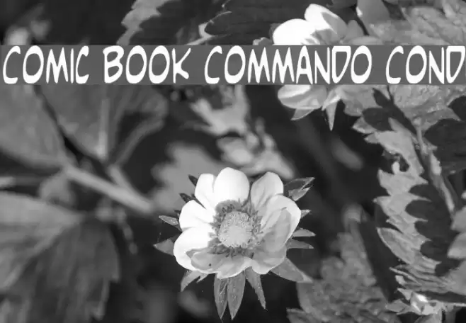 Comic Book Commando Cond Polices examples