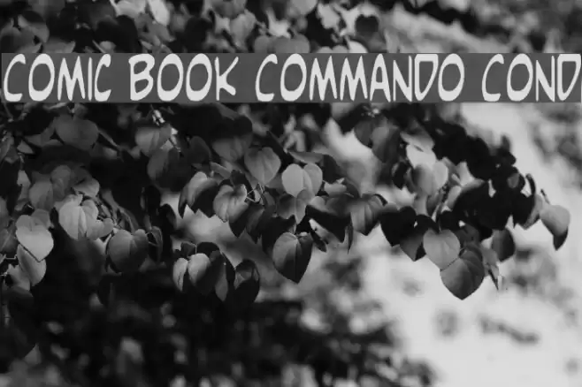 Comic Book Commando Cond Polices examples