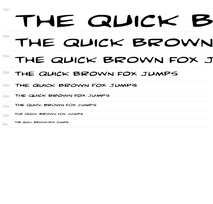 Comic Book Commando Exp Waterfall