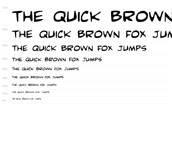 Comic Book Commando Waterfall