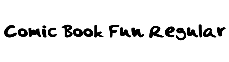 Comic Book Fun Regular Font