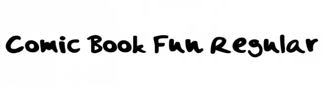 Comic Book Fun Regular  Frei Schriftart Herunterladen