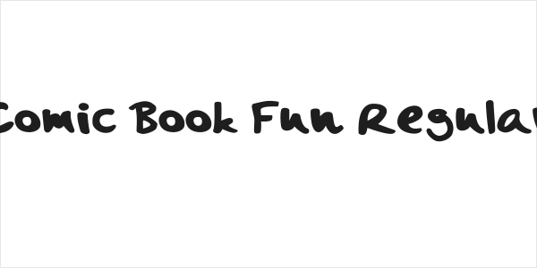 Comic Book Fun Regular Logo