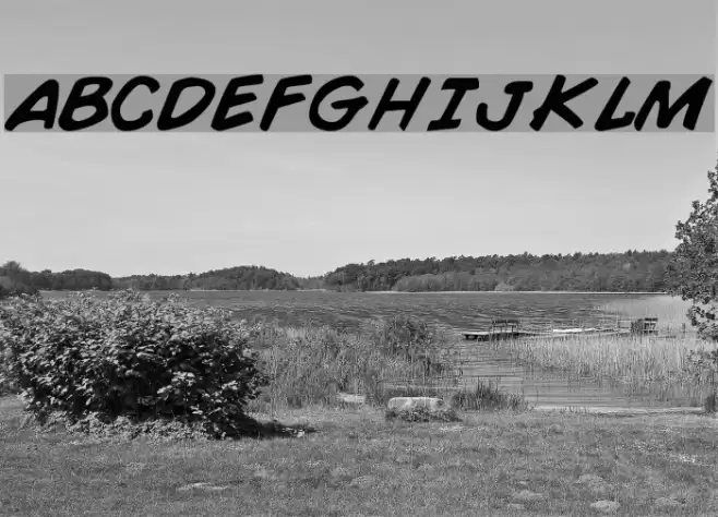 Comic Book Normal Font examples