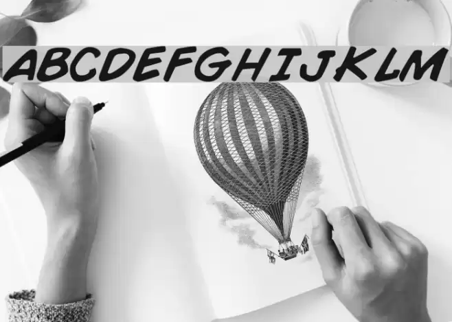 Comic Book Normal Font examples