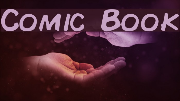 Comic Book Font examples