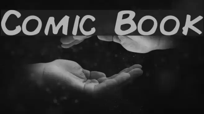 Comic Book Шрифта examples