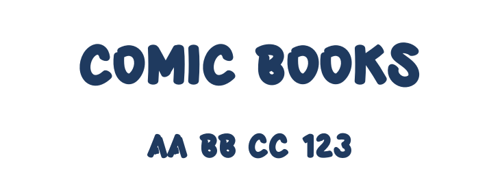 Comic Books Font Free Download Ttf Otf Ffonts Net